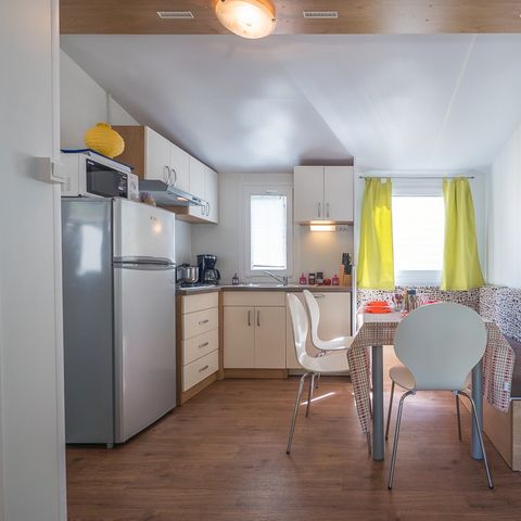 BUNGALOW 6 personnes - Comfort XL | 3 Ch. | 6 Pers. | Terrasse surélevée | Clim. | TV