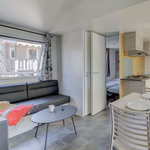 BUNGALOW 6 personnes - Comfort | 3 Ch. | 6 Pers. | Terrasse surélevée | Clim.