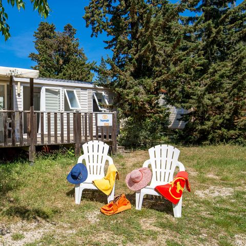 BUNGALOW 6 personnes - Comfort | 3 Ch. | 6 Pers. | Terrasse surélevée | Clim.