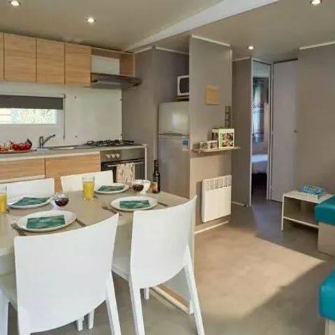 BUNGALOW 6 personnes - Salon Premium 3 chambres sans TV