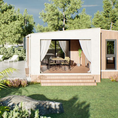 VILLA 4 personnes - Premium Beachfront Glamping Villa with Private Pool