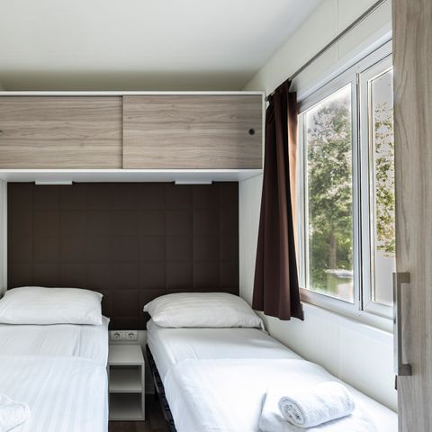 BUNGALOW 6 personnes - Premium Camping Home à trois chambres 6+1