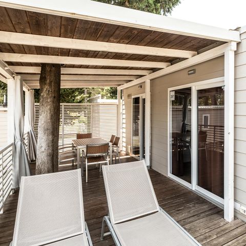 BUNGALOW 6 personnes - Premium Camping Home à trois chambres 6+1