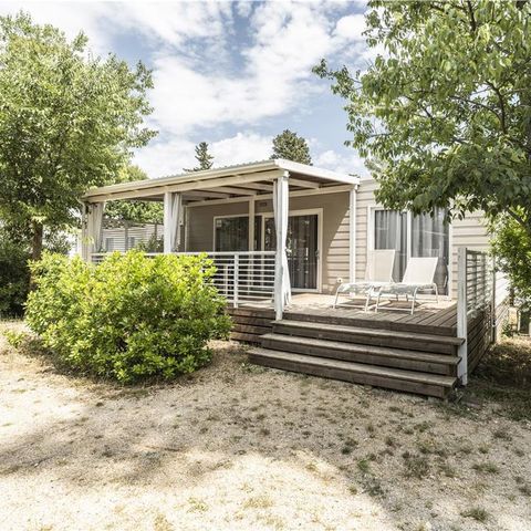 BUNGALOW 6 personnes - Superior Two-Bedroom Camping Home 4+2