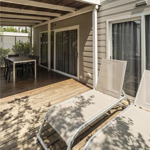 BUNGALOW 6 personnes - Superior Two-Bedroom Camping Home 4+2