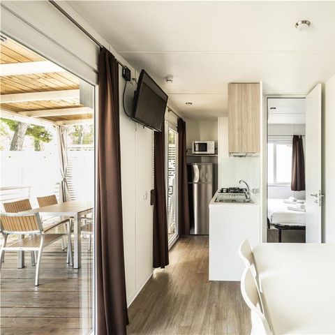 BUNGALOW 7 personnes - Premium Three-Bedroom Camping Home 6+1