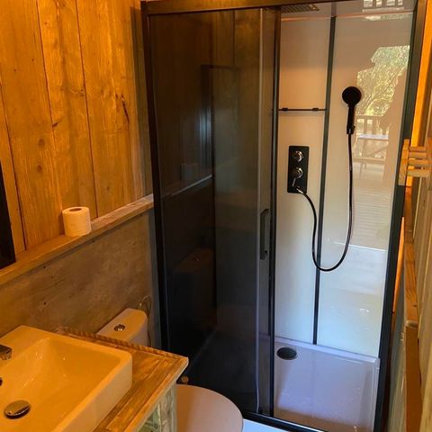 TENTE TOILE ET BOIS 4 personnes - Tente Lodge 2 chambres