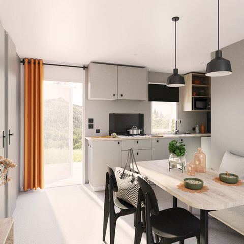 BUNGALOW 5 personnes - Mobile-Home SUPER MERCURE CLIM / TV