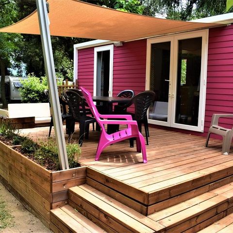 BUNGALOW 6 personnes - GRAND CHARME CLIM / TV / PLANCHA GAZ