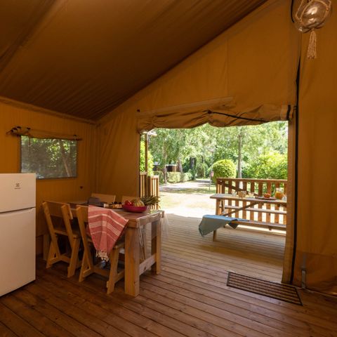 TENTE 5 personnes - Lodge PMR 2 chambres