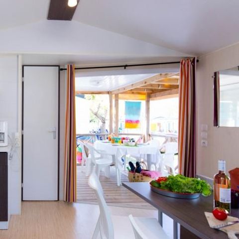 Mobilhome 4 personnes - Hawaï 32 m² - 3 pièces - 2 chambres