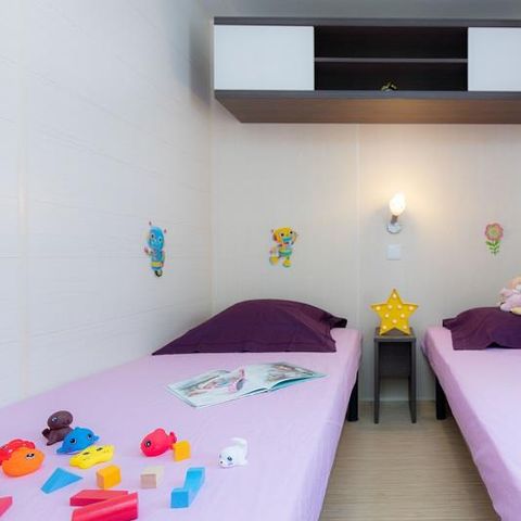 Mobilhome 4 personnes - Hawaï 32 m² - 3 pièces - 2 chambres