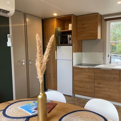 Mobilhome 4 personnes - Créole 32 m² - 3 pièces - 2 chambres - Climatisation