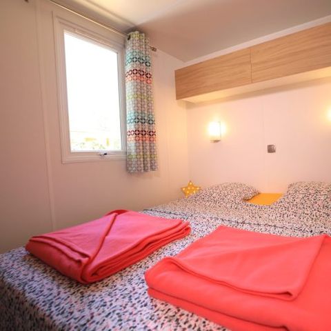 Mobilhome 4 personnes - Hawaï - 32 m² - 2 chambres - Jacuzzi
