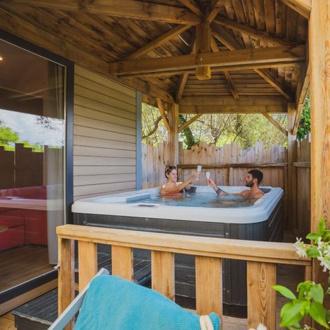 Mobilhome 4 personnes - Mobil-Home Moorea SPA & rooftop - 52m2