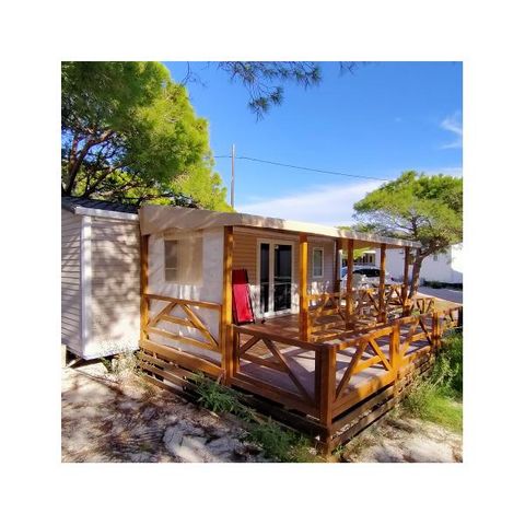 BUNGALOW 4 personnes - Mobil-home PMR climatisé