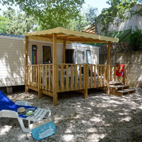 BUNGALOW 5 personnes - Mobil MIMOSA Climatisé 2 chambres (29m²)