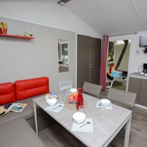 BUNGALOW 5 personnes - Mobil MIMOSA Climatisé 2 chambres (29m²)