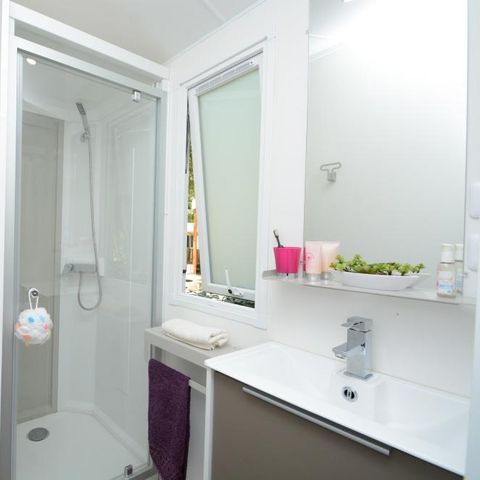 BUNGALOW 5 personnes - Mobil MIMOSA Climatisé 2 chambres (29m²)