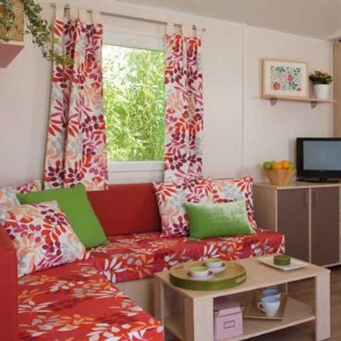BUNGALOW 5 personnes - Mobil AZUR Climatisé Spacieux 2 chambres (34m²)