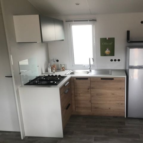 BUNGALOW 5 personnes - Mobil LAVANDE Climatisé 2 chambres (27m²)