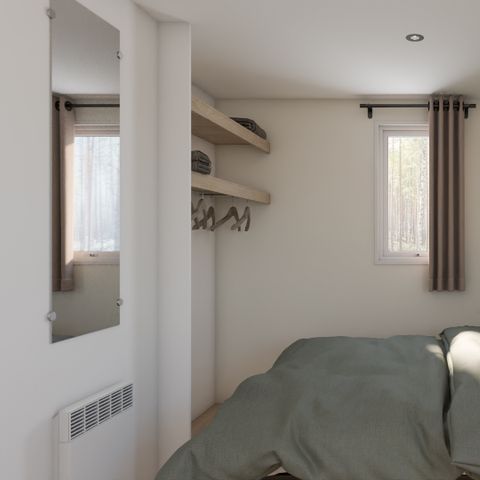 BUNGALOW 5 personnes - Mobil PHOENIX climatisé 2 chambres (33m²)