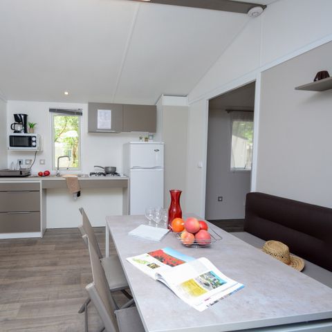 BUNGALOW 5 personnes - Mobil P.M.R.  climatisé 2 chambres (34m²)