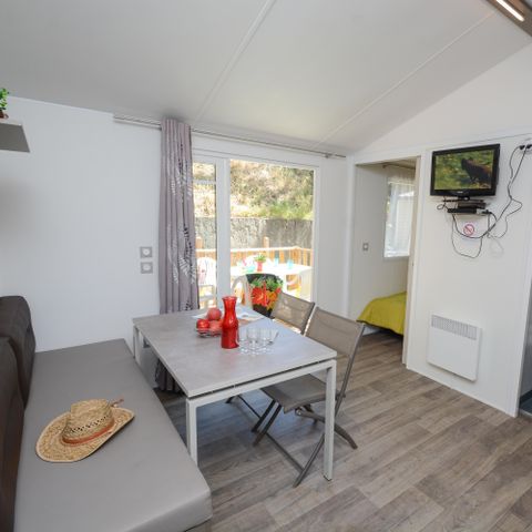 BUNGALOW 5 personnes - Mobil P.M.R.  climatisé 2 chambres (34m²)