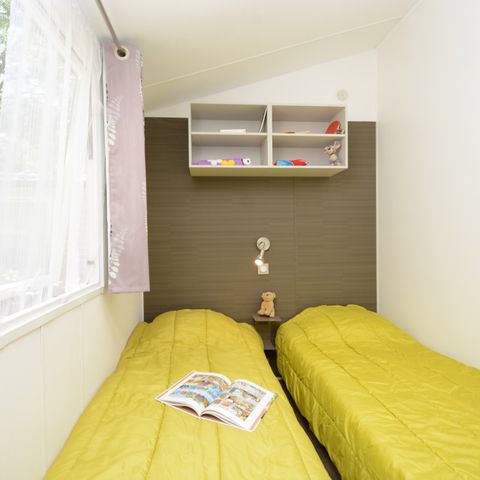 BUNGALOW 5 personnes - Mobil P.M.R.  climatisé 2 chambres (34m²)