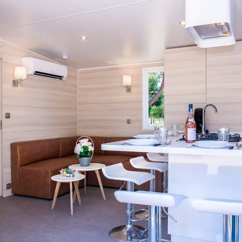 BUNGALOW 6 personnes - Cottage VIP TV Clim Plancha - 3ch / 2 sdb -6 pers.