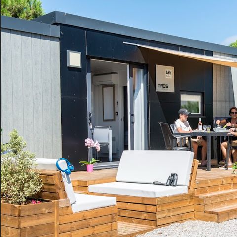 BUNGALOW 6 personnes - Cottage VIP TV Clim Plancha - 3ch / 2 sdb -6 pers.