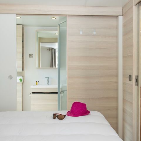 BUNGALOW 6 personnes - Cottage VIP TV Clim Plancha - 3ch / 2 sdb -6 pers.
