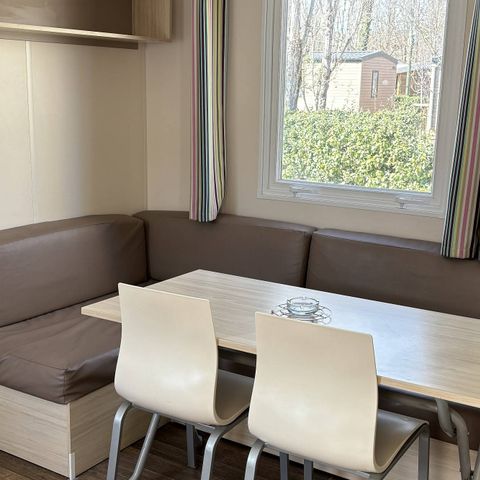 BUNGALOW 6 personnes - Mobil-home | Comfort | 3 Ch. | 6 Pers. | Terrasse surélevée | Clim.