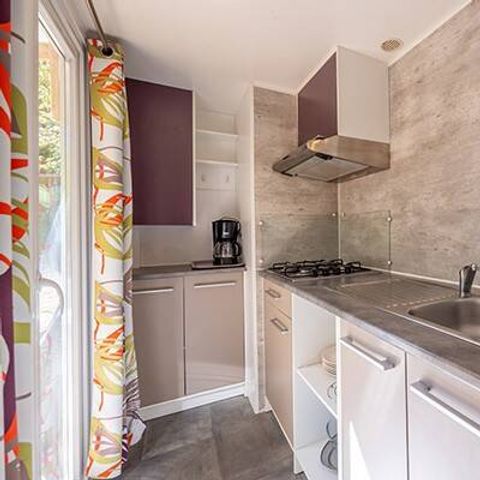 BUNGALOW 6 personnes - Mobil-home | Comfort | 2 Ch. | 4/6 Pers. | Terrasse Simple | 1 SDB | Clim.