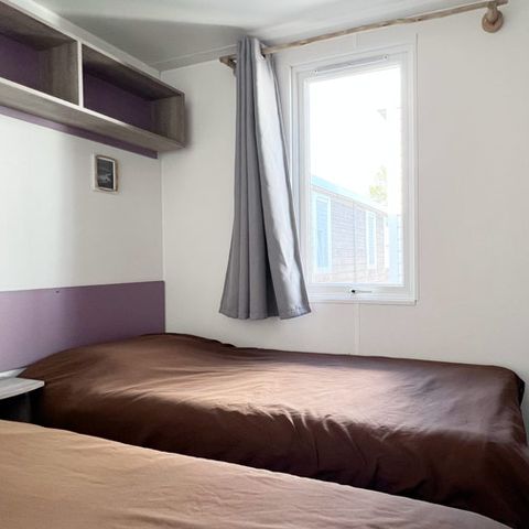 BUNGALOW 4 personnes - Loggia - 25m² - 2 chambres - climatisé