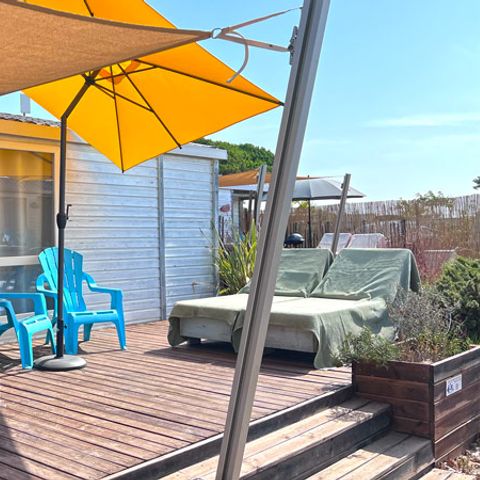 BUNGALOW 4 personnes - Loggia - 25m² - 2 chambres - climatisé