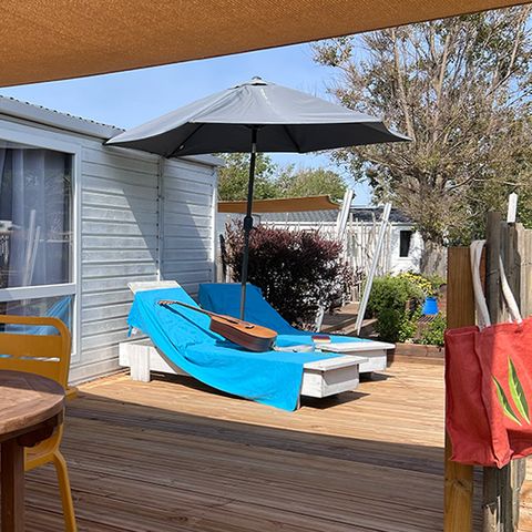 BUNGALOW 6 personnes - Loggia - 32m² - 3 chambres - climatisé