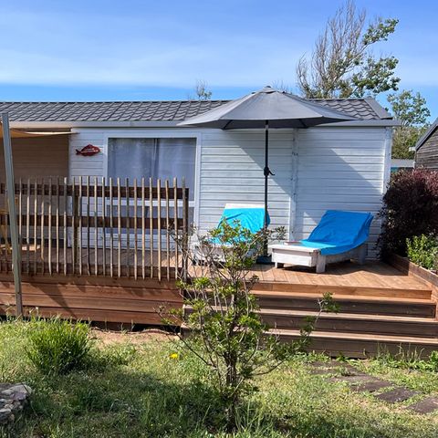 BUNGALOW 6 personnes - Loggia - 32m² - 3 chambres - climatisé