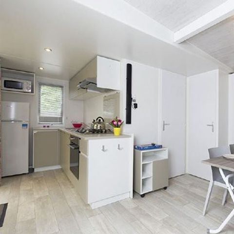 Mobilhome 6 personnes - Comfort XL | 3 Ch. | 6 Pers. | Terrasse surélevée | Clim.