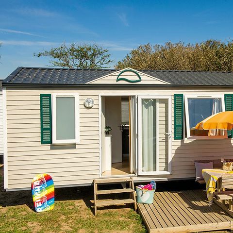 Mobilhome 6 personnes - Comfort | 3 Ch. | 6 Pers. | Terrasse simple
