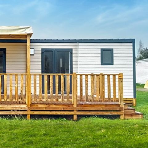 Mobilhome 4 personnes - Comfort XL | 2 Ch. | 4 Pers. | Terrasse surélevée | Clim.