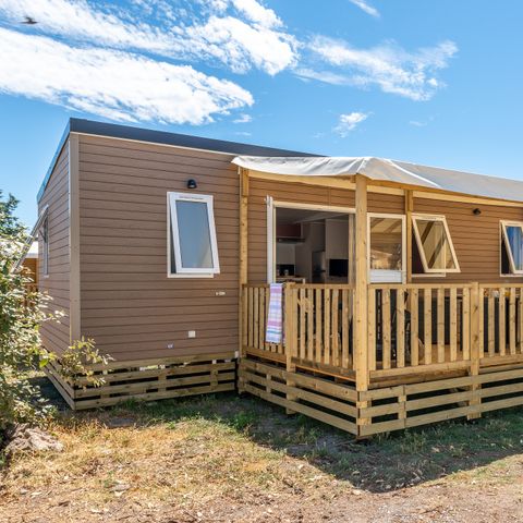 Mobilhome 6 personnes - Comfort | 3 Ch. | 6 Pers. | Terrasse surélevée | Clim.