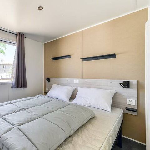 Mobilhome 6 personnes - Mobil-home | Premium | 3 Ch. | 6 Pers. | Terrasse surélevée | Clim.