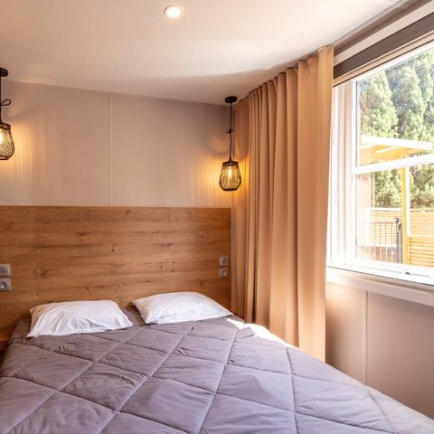 Mobilhome 8 personnes - Mobil-home | Ultimate | 3 Ch. | 6/8 Pers. | Terrasse surélevée | Clim. | TV
