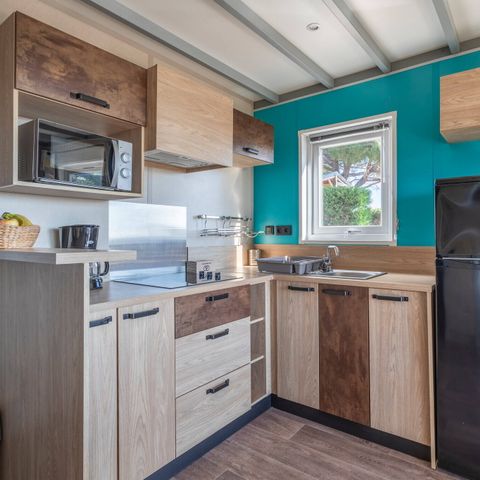 CHALET 5 personnes - Chalet | Comfort | 2 Ch. | 5 Pers. | Terrasse surélevée | Clim. | TV