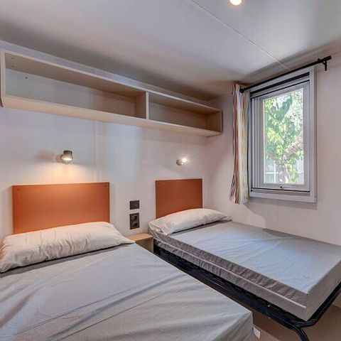 Mobilhome 4 personnes - Mobil-home | Comfort | 2 Ch. | 4 Pers. | Terrasse surélevée | Clim.