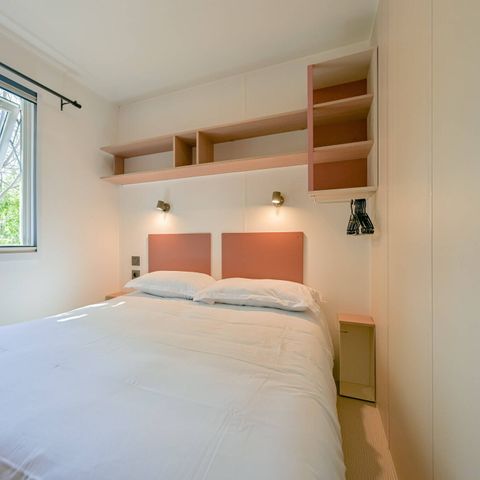 Mobilhome 8 personnes - Mobil-home | Comfort | 4 Ch. | 8 Pers. | Terrasse surélevée | 2 SDB | Clim.