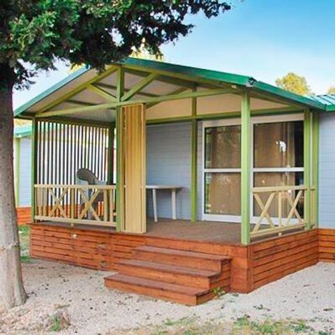 CHALET 6 personnes - Chalet | Classic | 3 Ch. | 6 Pers. | Terrasse surélevée | 1 SDB | Clim. | TV