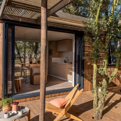 BUNGALOW 6 personnes - Lodge Luxe Vue Panoramique 2 à 6 pers. clim. Plancha