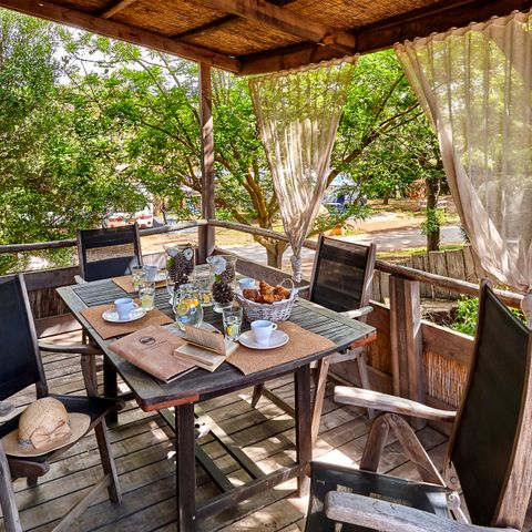 BUNGALOW 6 personnes - Lodge 2 à 6 pers. clim. Plancha